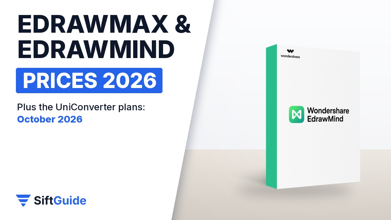 EdrawMax, EdrawMind (MindMaster) and UniConverter: Wondershare Productivity Tools and Prices (October 2026)