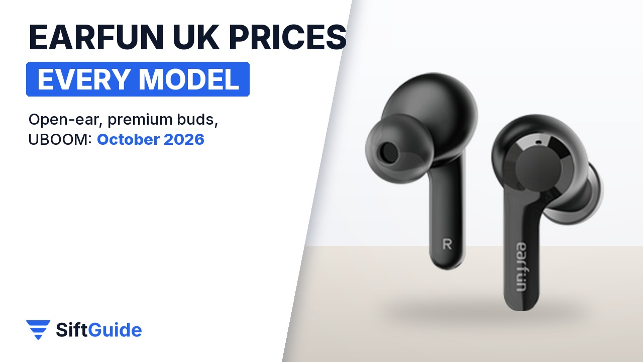 EarFun Open-Ear, Premium Earbuds and UBOOM Speakers: UK Prices for Every Model (October 2026)