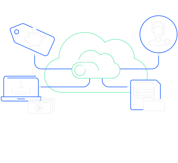 Storage VPS illustration from Contabo's website