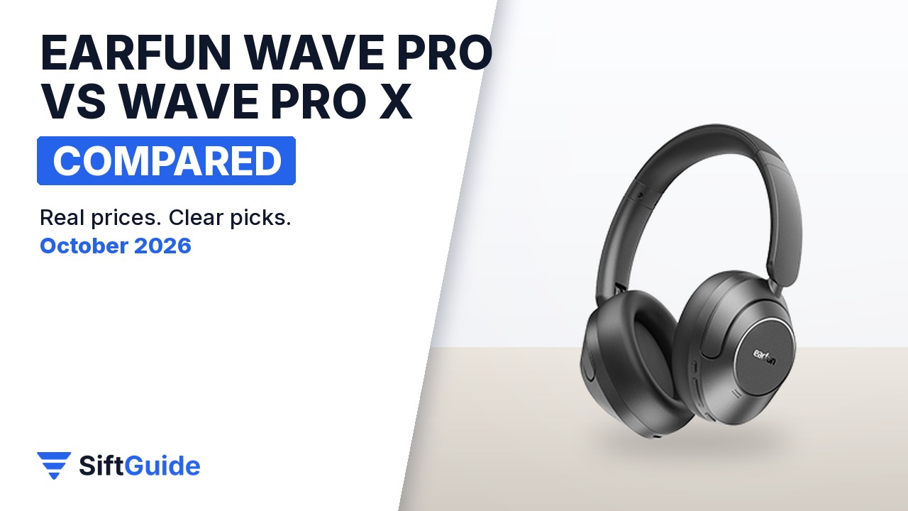 EarFun Wave Pro Hi-Res wireless headphones (black)