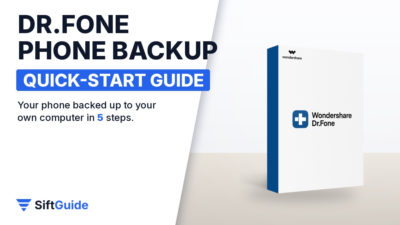 How to Back Up Your iPhone or Android Phone to Your Computer with Dr.Fone (5 Steps)