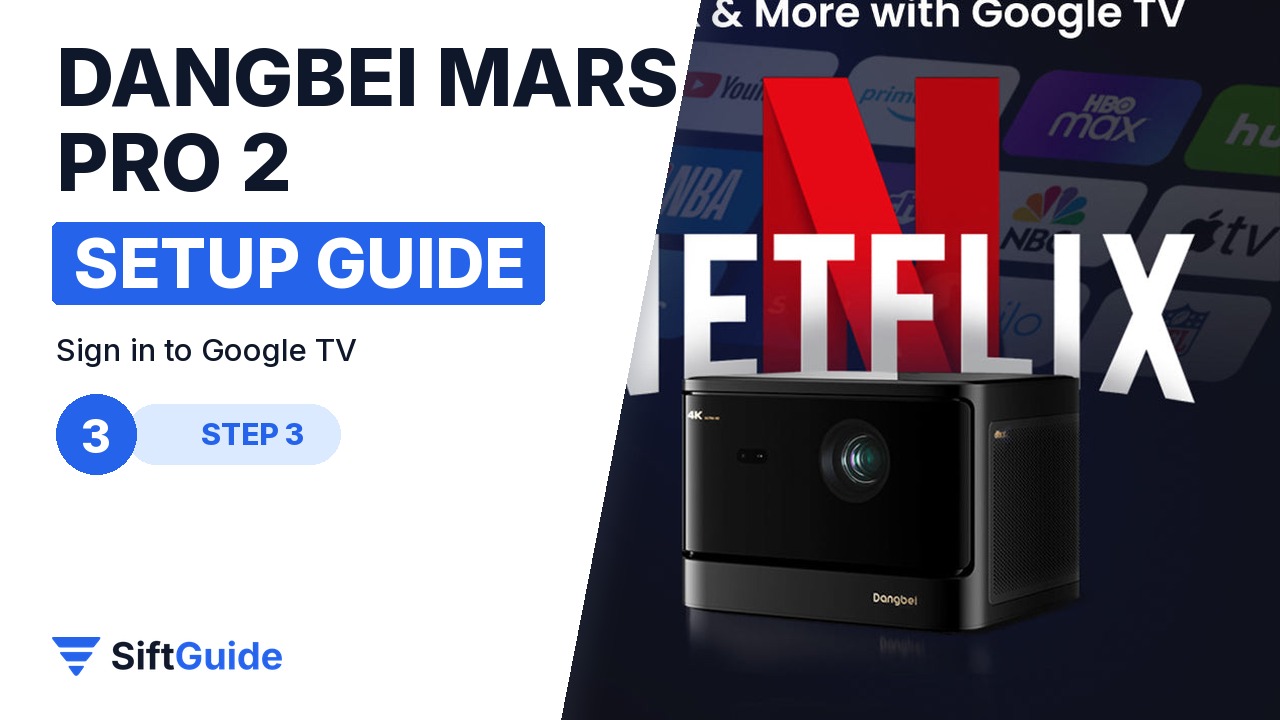 Dangbei Mars Pro 2 with Netflix and Google TV