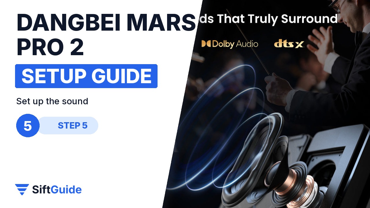 Dangbei Mars Pro 2 Dolby Audio and DTS:X sound