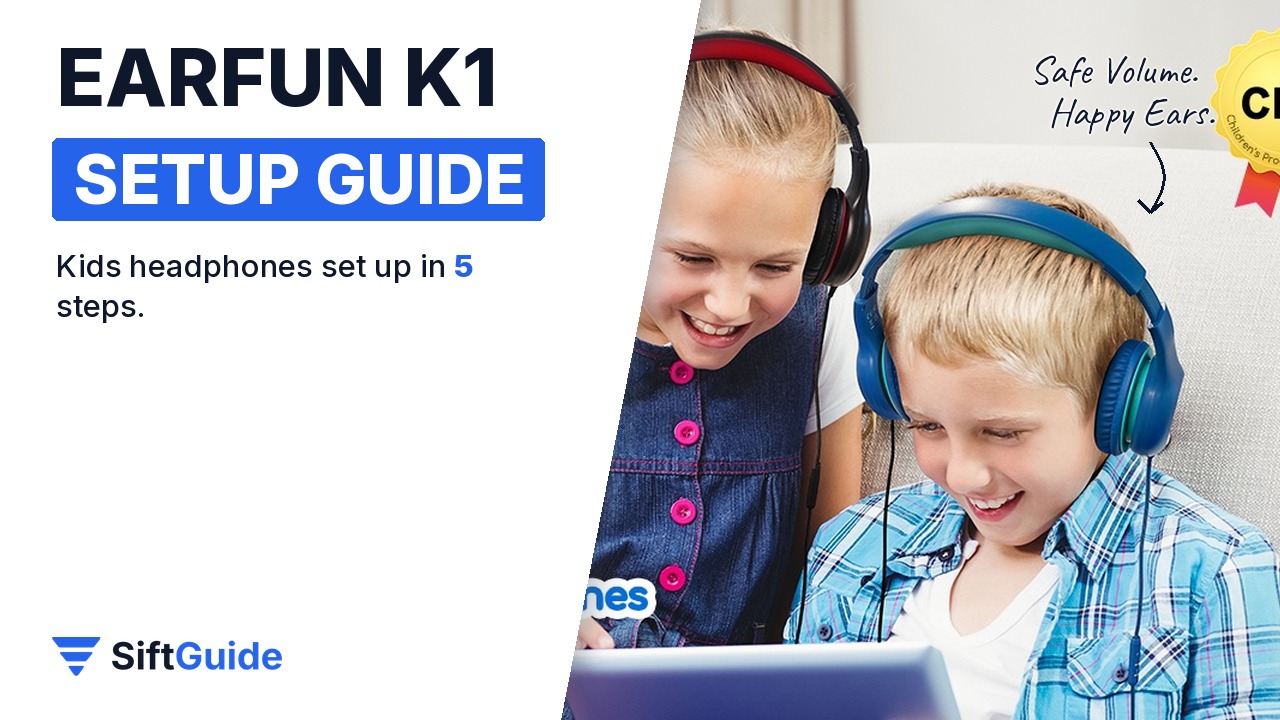 How to Set Up the EarFun K1 Kids Headphones (Step-by-Step Guide)