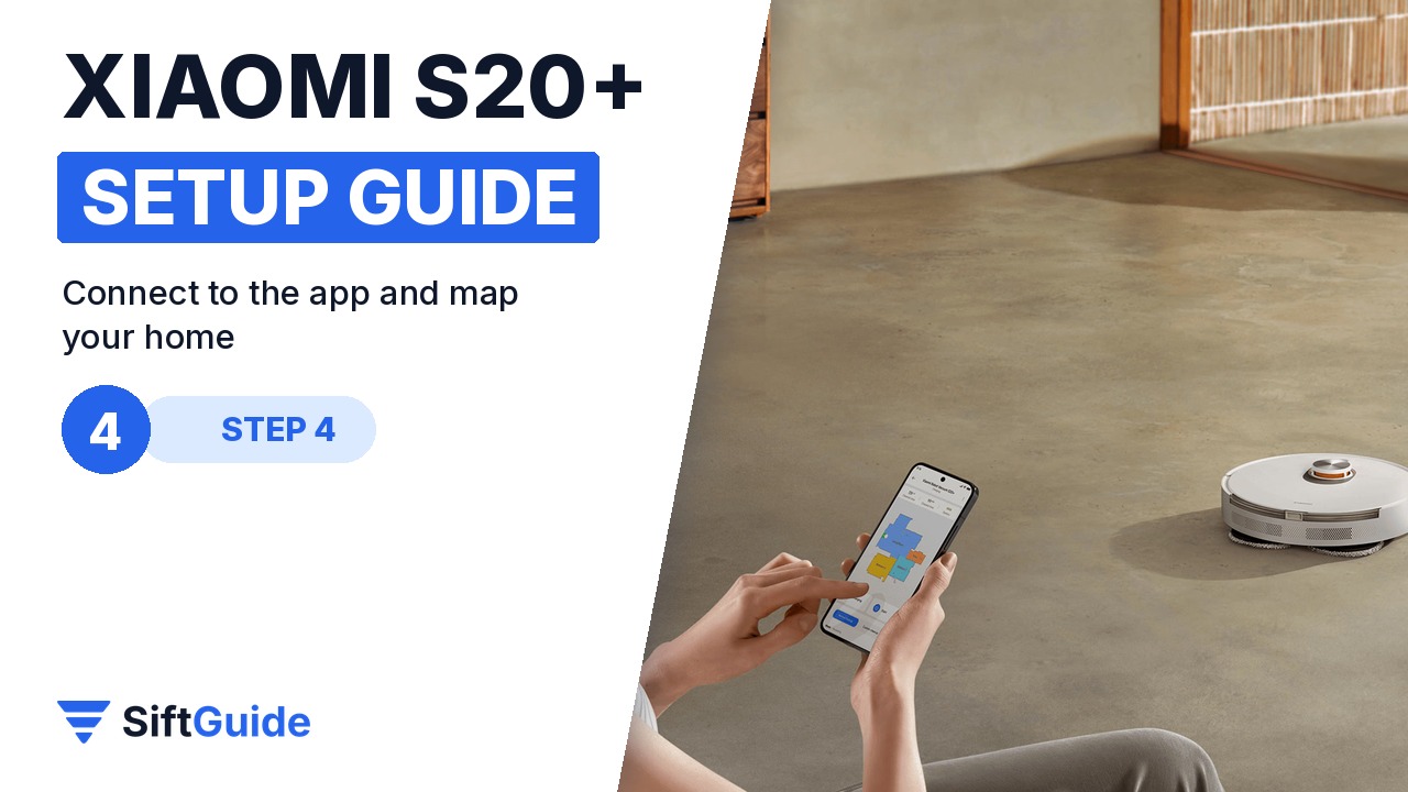 Setting up the Xiaomi S20+ in the Xiaomi Home app