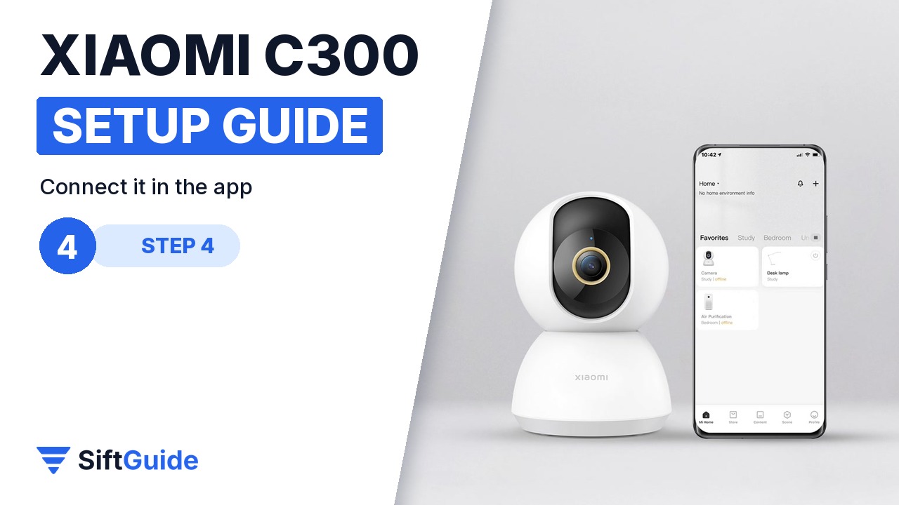 Pairing the Xiaomi C300 in the Xiaomi Home app