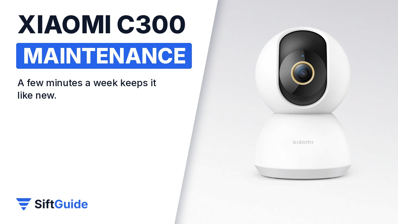 Xiaomi Smart Camera C300 maintenance
