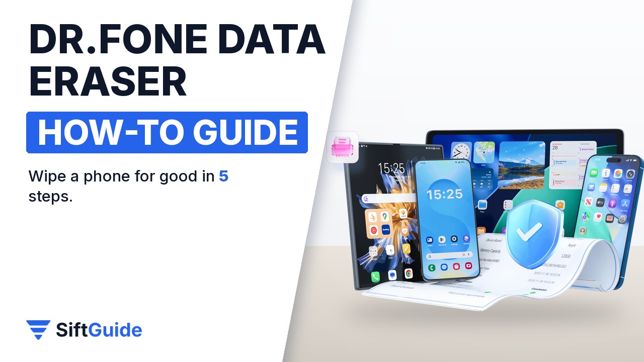 How to Wipe a Phone Before Selling It with Dr.Fone Data Eraser (5 Steps)