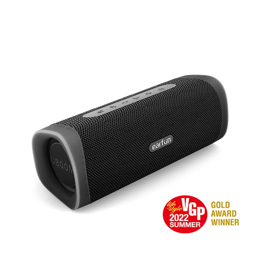 EarFun UBOOM L portable Bluetooth speaker in Black, official EarFun product image