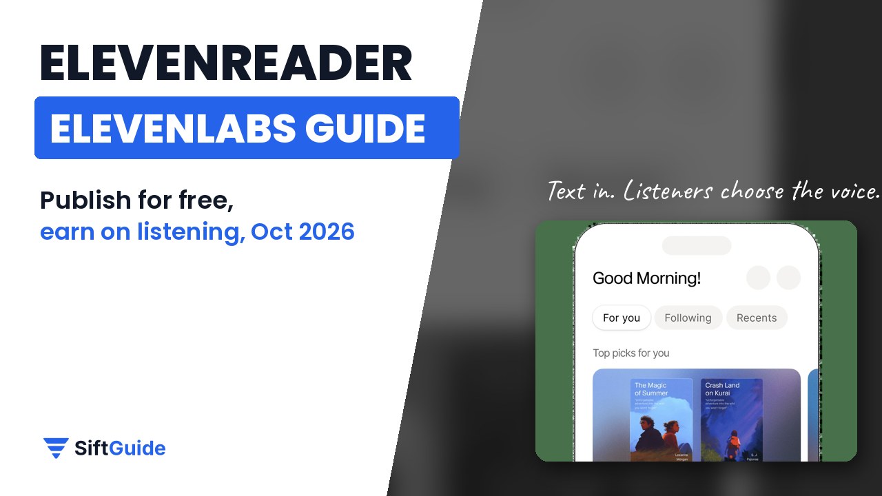 How to publish on ElevenReader with ElevenLabs, 2026 guide
