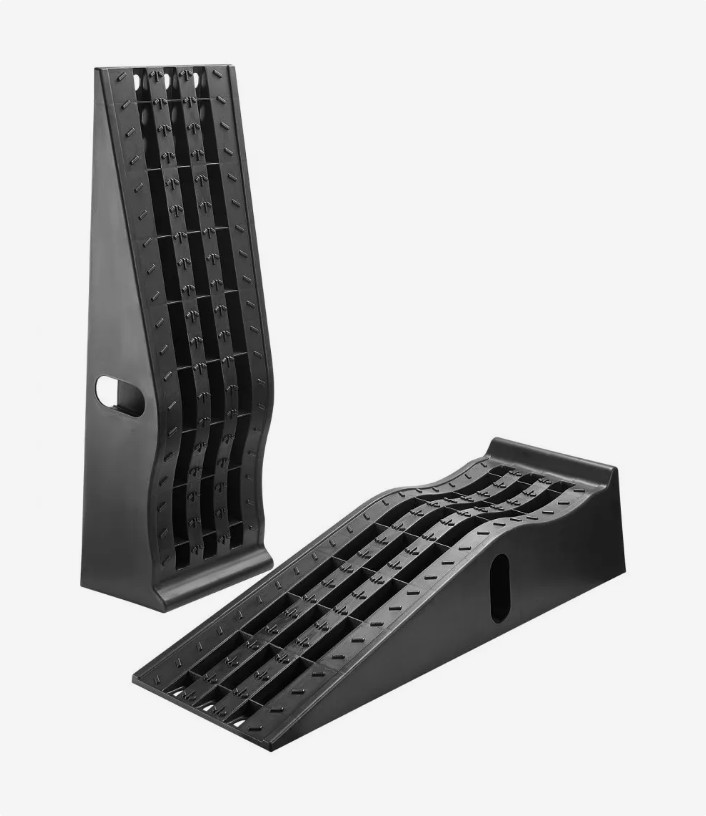VEVOR TS295AU high profile plastic car ramps, 155 mm lift, pair, official product image