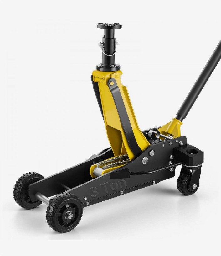 VEVOR STD01-030A 3 ton high lift off-road floor jack with extension post and large casters, official product image